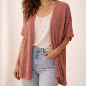 Aeropostale Rose Textured Knit Top